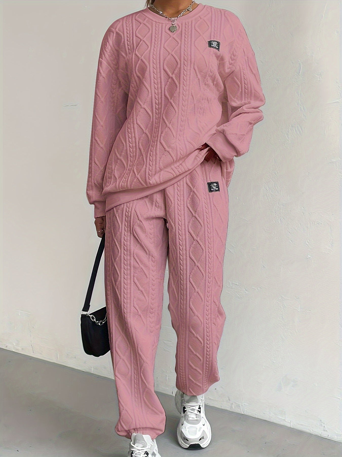 Ensemble Top et Pantalon à Coupe Large pour Femme | Idéal pour les Moments Décontractés