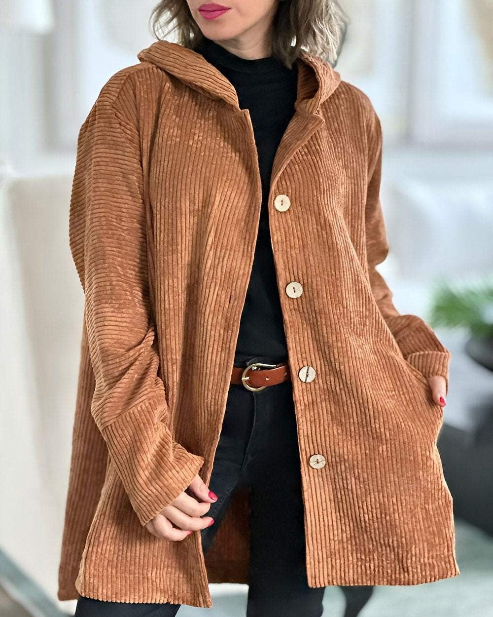 Veste Avec Capuche Et Coupe Décontractée Pour Femmes | Idéale Pour La Saison Automnale