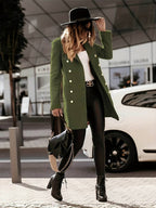 Blazer à Boutons avec Coupe Structurée pour Femmes | Idéal pour Bureau et Occasions Formelles
