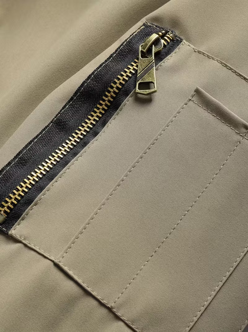 Veste Avec Capuche Et Fermeture Zippée Pour Homme | Idéale Pour Un Usage Quotidien Et Extérieur