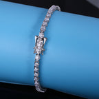 Bracelet À Maillons avec Fermoir Pliant pour Unisexe | Idéal pour Les Occasions Spéciales