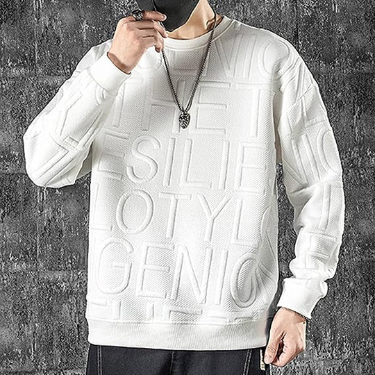 Pull à Col Rond à Coupe Régulière pour Homme | Idéal pour un Usage Quotidien