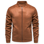 Veste Zippée À Col Montant pour Hommes | Idéale pour Les Sorties Quotidiennes
