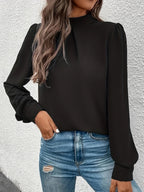 Blouse à Coupe Classique pour Femme | Idéale pour le Travail ou les Soirées