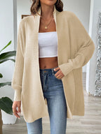 Cardigan Long En Maille Pour Femmes | Idéal Pour Superposition En Mi-Saison