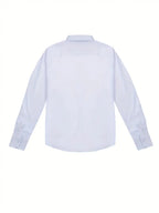 Chemise À Manches Longues Avec Détails Contrastés Et Fermeture À Boutons Pour Hommes | Idéale Pour Toutes Les Saisons