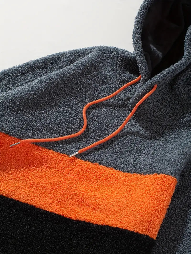 Sweat à Capuche Color Block pour Homme | Idéal pour les Activités Quotidiennes