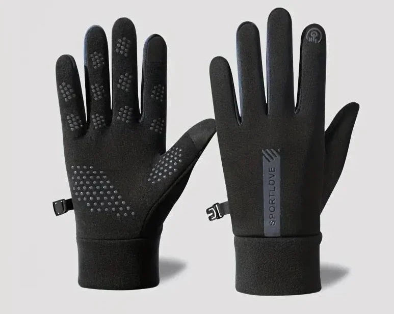 Gants avec Grip En Silicone Et Fonction Tactile pour Activités Extérieures | Idéaux pour L’Hiver