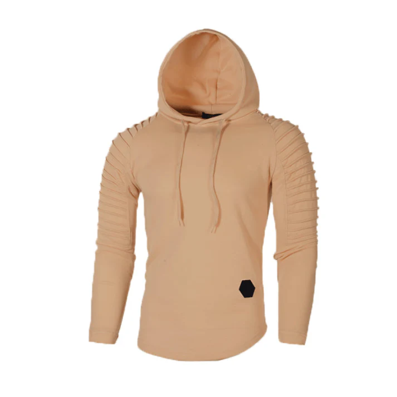 Sweat à Capuche avec Manches Structurées pour Hommes | Idéal pour les Tenues Quotidiennes