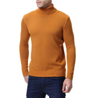Pull À Col Roulé Avec Coupe Ajustée Pour Hommes | Idéal Pour Les Journées Fraîches