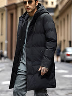 Parka avec Coupe Droite et Éléments Ajustables pour Homme | Idéale pour Automne et Hiver