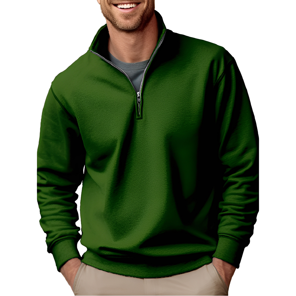Pull Avec Demi-Fermeture Éclair Pour Hommes | Idéal Pour Le Quotidien