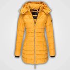 Manteau Long Matelassée à Capuche pour Femme | Idéale pour l’Hiver