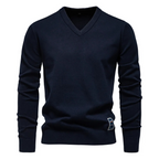 Pull À Col V Avec Coupe Régulière Pour Hommes | Idéal Pour Usage Quotidien