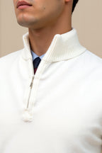 Sweatshirt Pour Adulte Avec Demi-Fermeture Zippée Et Coupe Standard | Idéal Pour Usage Quotidien Et Décontracté