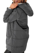 Veste Matelassée avec Capuche pour Femme | Idéale pour l’Hiver