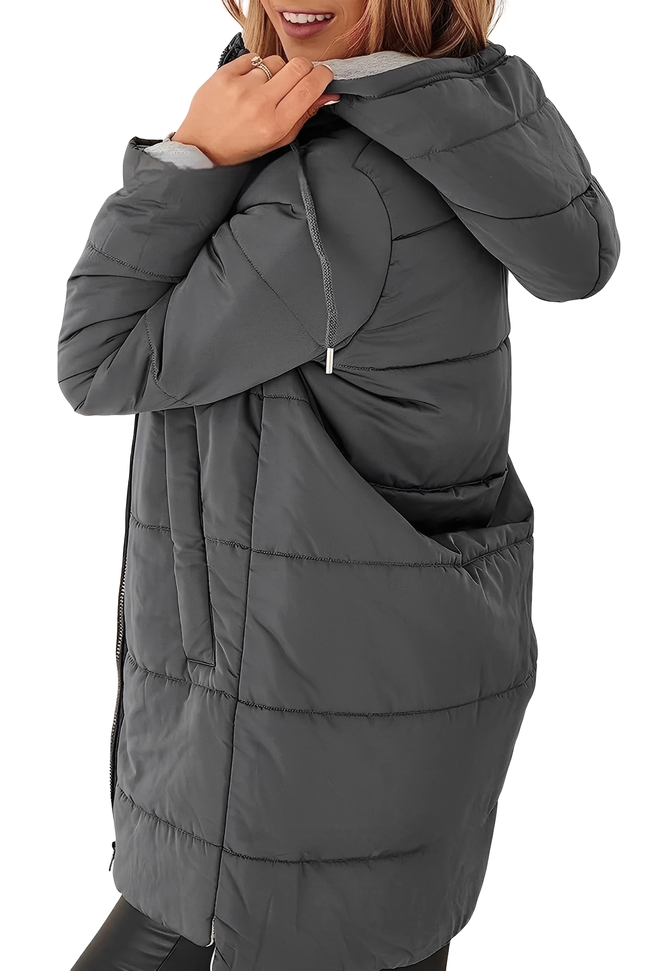 Veste Matelassée avec Capuche pour Femme | Idéale pour l’Hiver