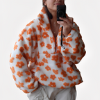 Pull avec Motif Floral pour Femme | Idéal pour Usage Quotidien