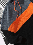 Sweat à Capuche Color Block pour Homme | Idéal pour les Activités Quotidiennes