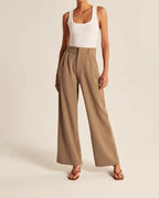 Pantalon Évasé avec Coupe Ajustée pour Femme | Idéal pour le Quotidien et les Sorties
