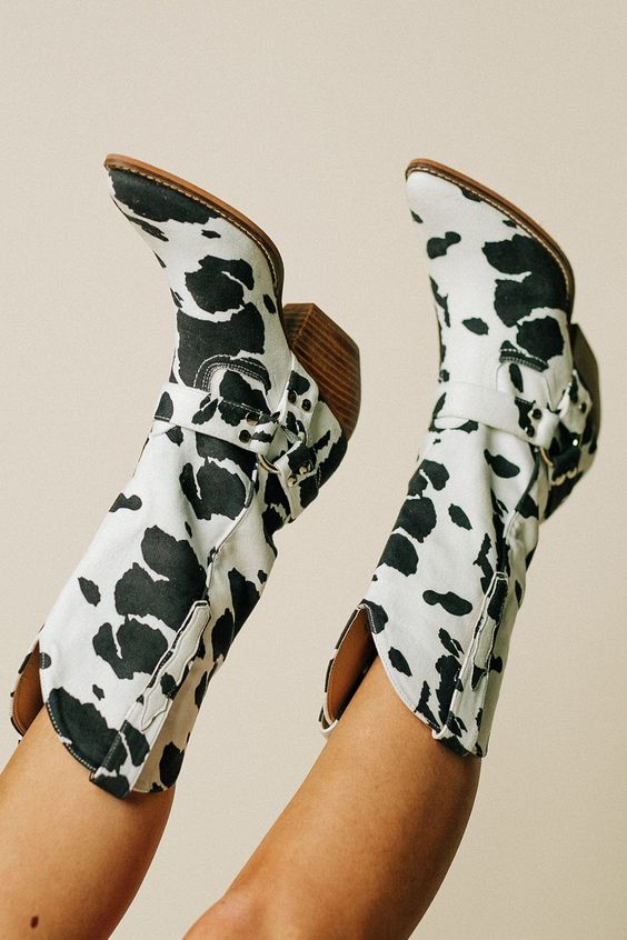 Bottes Cowboy À Tige Mi-Haute Pour Femmes | Pour Un Usage Quotidien