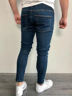 Jean Classique à Coupe Droite pour Homme | Idéal pour Le Printemps et l’Été