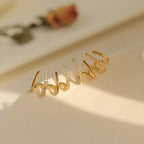 Boucles D’Oreilles avec Finition Brillante pour Femme | Idéales pour Les Occasions Spéciales