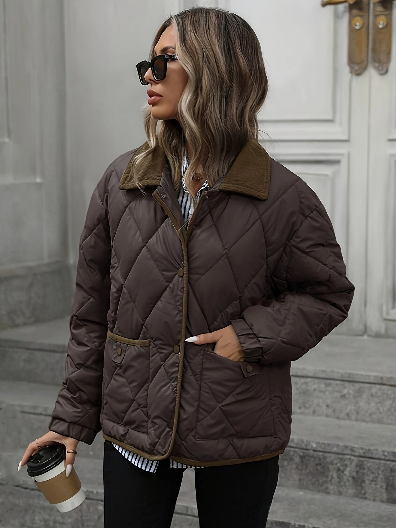 Veste Mi-Saison Avec Coupe Ajustée Pour Femmes | Idéale Pour Les Saisons Intermédiaires