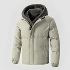 Veste à Capuche avec Fermeture Éclair et Poches pour Homme | Idéale pour l’Hiver