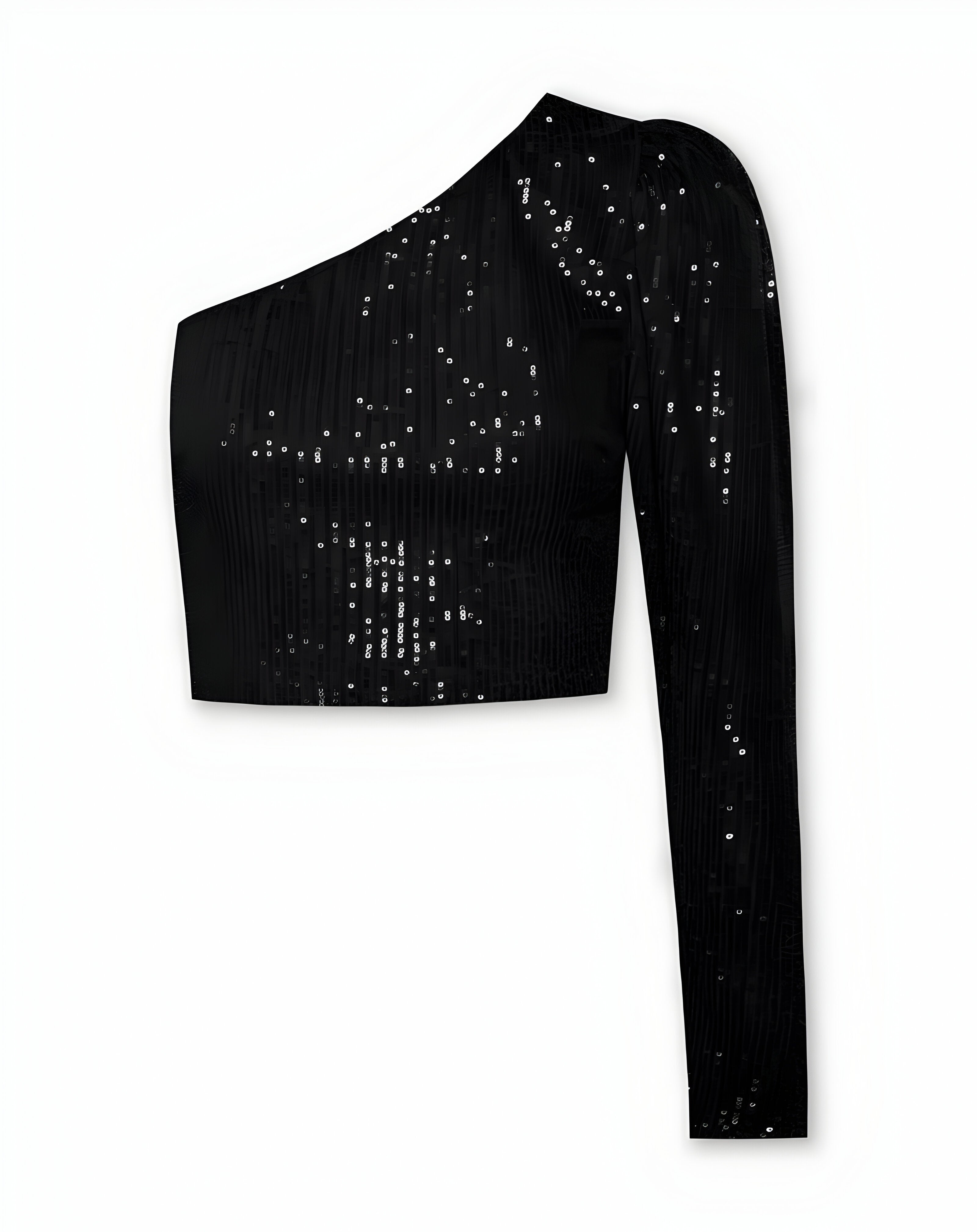 Top à Une épaule À Paillettes Pour Femme | Idéal Pour Les Soirées