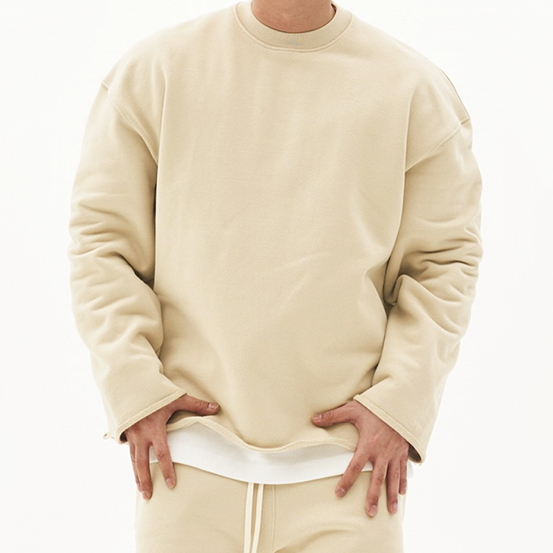 Pull pour Homme avec Coupe Ample et Col Rond | Idéal pour un Usage Quotidien Toute l’Année