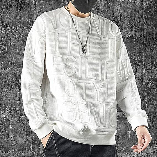 Pull à Col Rond à Coupe Régulière pour Homme | Idéal pour un Usage Quotidien