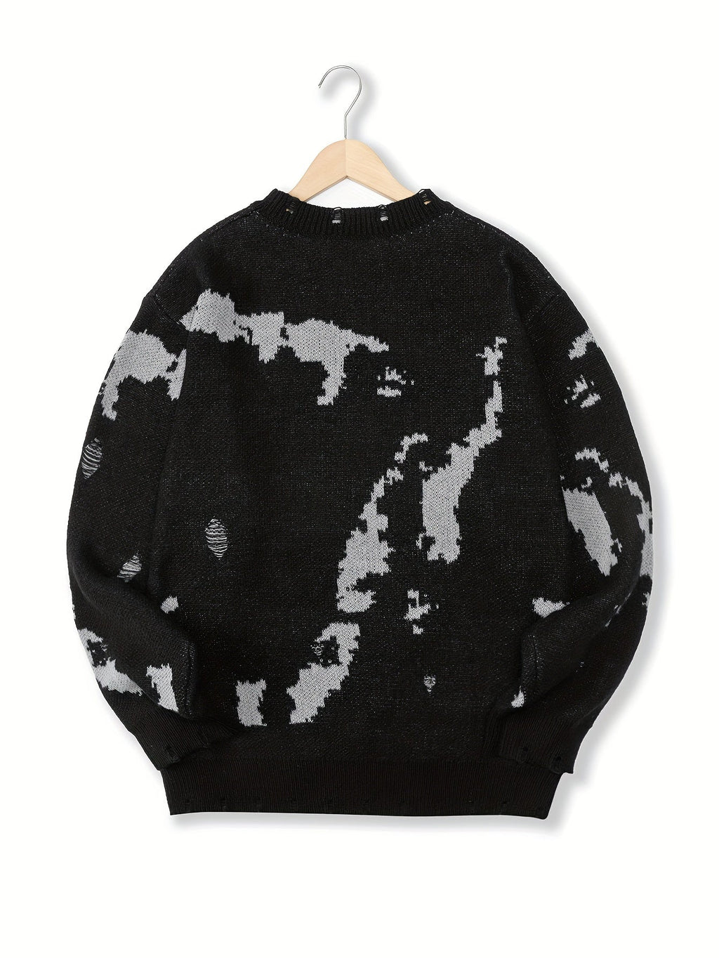 Pull-Over Homme à Texture Structurée pour Usage Quotidien | Idéal pour la Mi-Saison