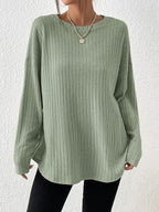 Pull À Manches Longues Avec Coupe Ample Pour Femme | Idéal Pour Usage Quotidien