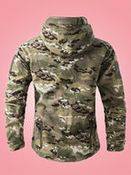 Coupe-Vent Camouflage à Capuche pour Hommes | Idéal pour l’Hiver
