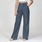 Pantalon Évasé avec Coupe Ajustée pour Femme | Idéal pour le Quotidien et les Sorties