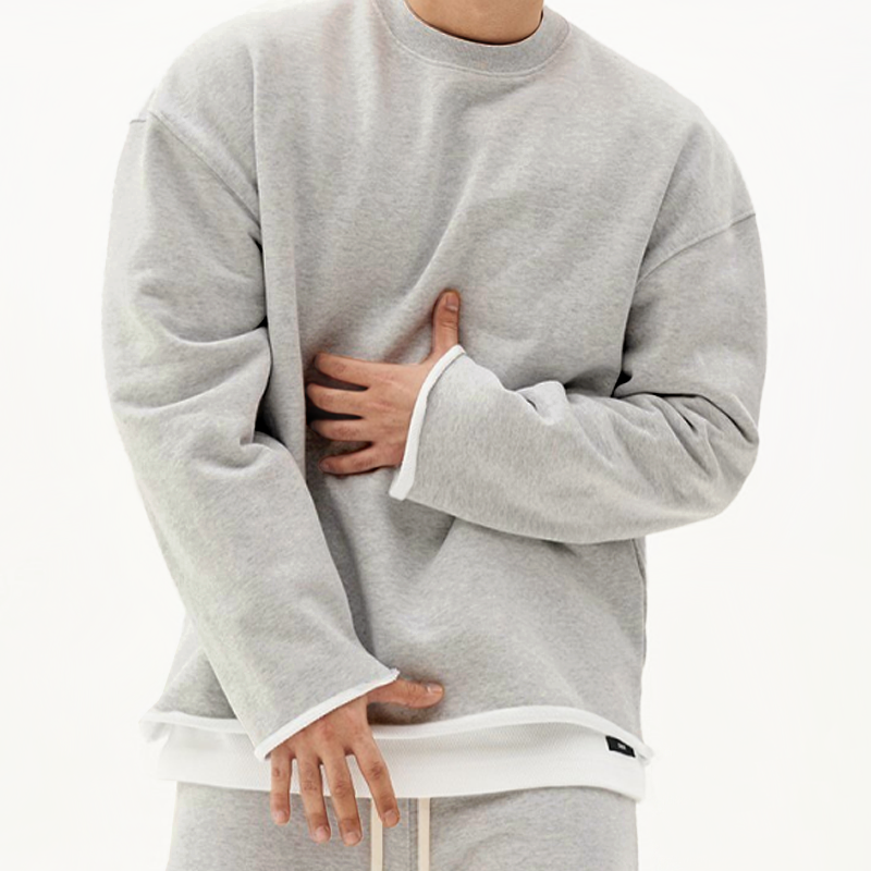 Pull pour Homme avec Coupe Ample et Col Rond | Idéal pour un Usage Quotidien Toute l’Année