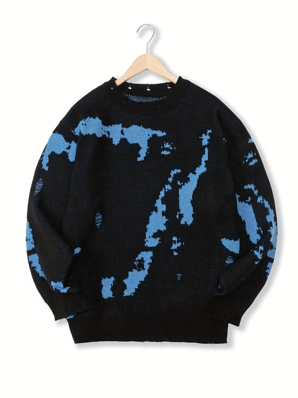 Pull-Over Homme à Texture Structurée pour Usage Quotidien | Idéal pour la Mi-Saison