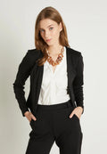 Veste-Cardigan Structuré à Manches Longues pour Femme | Idéale pour le Bureau ou les Occasions Quotidiennes