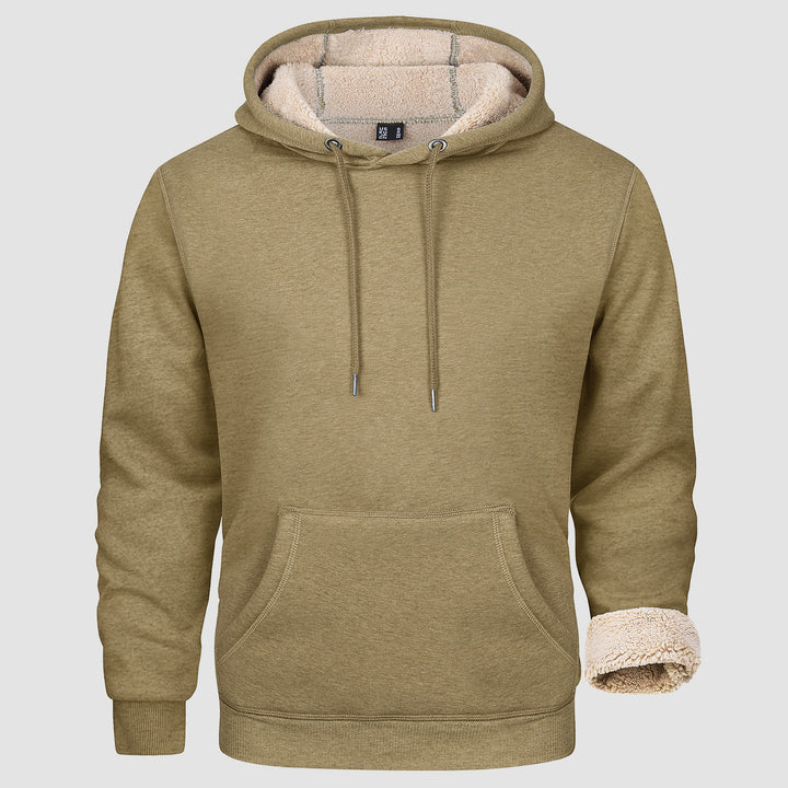 Sweat À Capuche Avec Doublure Intérieure Et Capuche Intégrée Pour Homme | Idéal Pour La Saison Hivernale