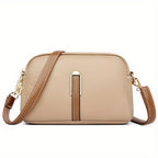 Sac Bandoulière Compact Avec Détails Contrastés Pour Femme | Idéal Pour Usage Quotidien