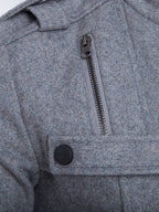 Manteau Long avec Coupe Classique pour Homme | Idéal pour la Mi‑Saison et l’Hiver