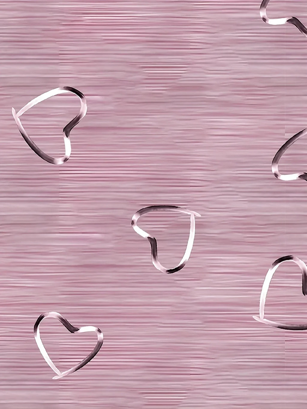 Top à Col en V avec Imprimé Cœur pour Femme | Idéal pour Usage Quotidien