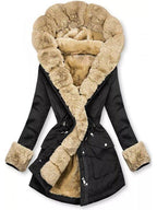 Veste Matelassée avec Doublure En Peluche pour Femme | Idéale pour L’Hiver