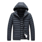 Veste Matelassée avec Capuche Amovible pour Homme | Idéale pour l’Automne et l’Hiver