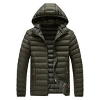 Veste Matelassée avec Capuche Amovible pour Homme | Idéale pour l’Automne et l’Hiver