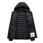 Veste Matelassée avec Capuche Amovible pour Homme | Idéale pour l’Automne et l’Hiver