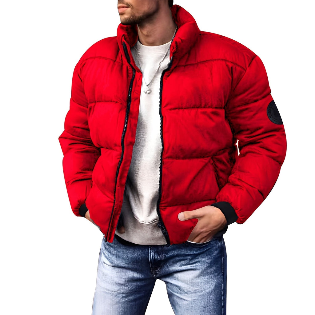 Doudoune Avec Rembourrage Matelassé Pour Hommes | Idéale Pour La Saison Froide