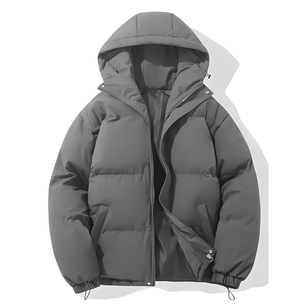 Veste d’Hiver avec Capuche et Fermeture Zippée pour Homme | Idéale pour Usage Quotidien