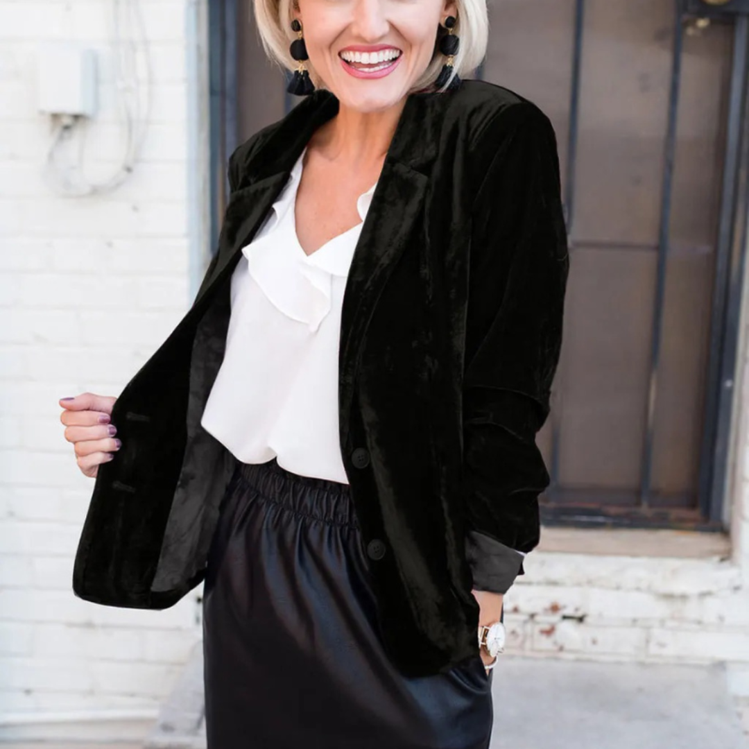 Blazer Structuré à Coupe Cintrée pour Femme | Idéal pour le Travail et le Quotidien
